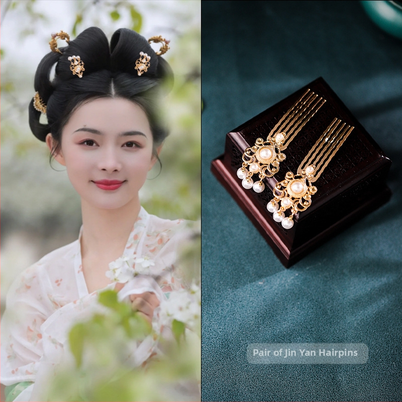 Фиба за коса, сплав, ръчна изработка, женски аксесоар за глава, пролет 2023