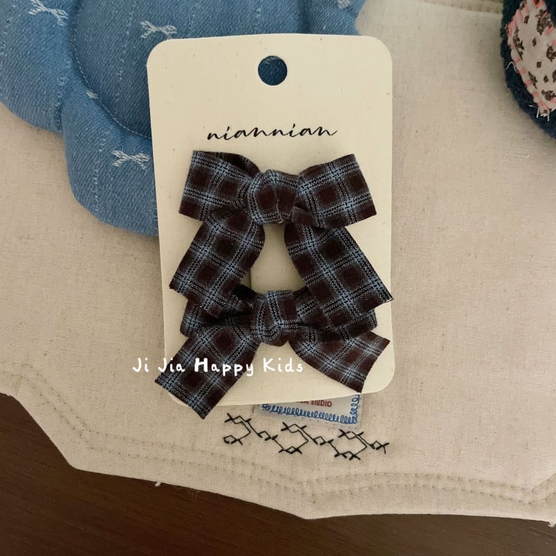 BB клип за коса - Флорална плетена тъкан - Ръчна изработка - Корейски стил за деца - Есен 2025