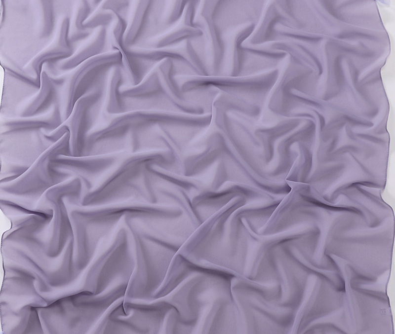 Шал от перлен шифон – квадратен, за всички сезони, с опция за персонализация