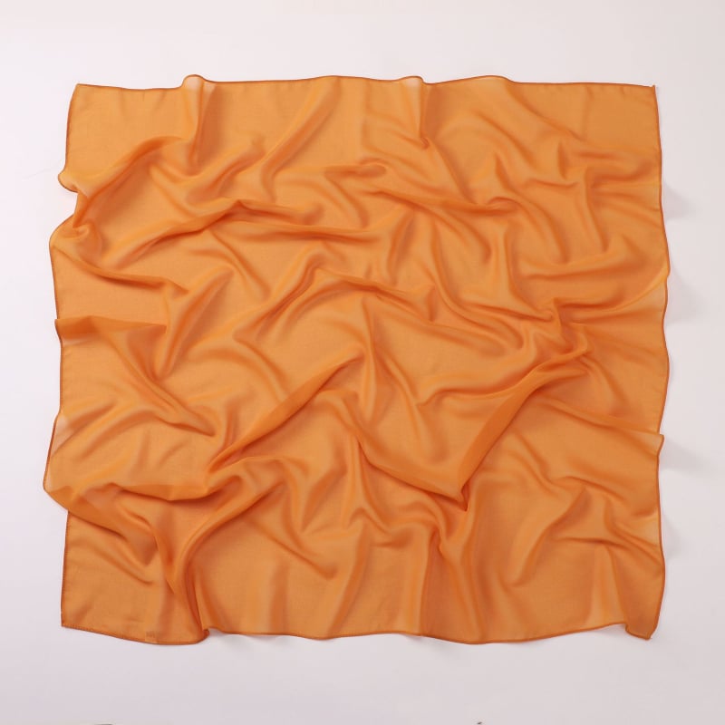 Шал от перлен шифон – квадратен, за всички сезони, с опция за персонализация