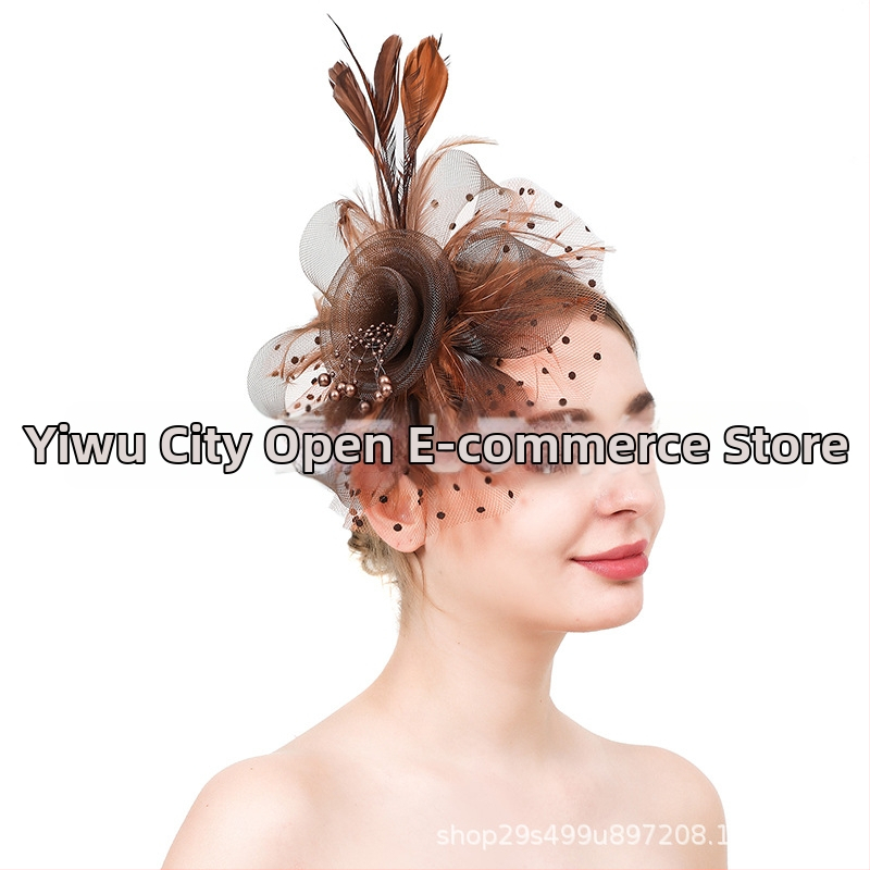 Putnu spalvu matu aksesuārs – oriģinālais dizains, roku darbs, loku stils, personalizācija pieejama.