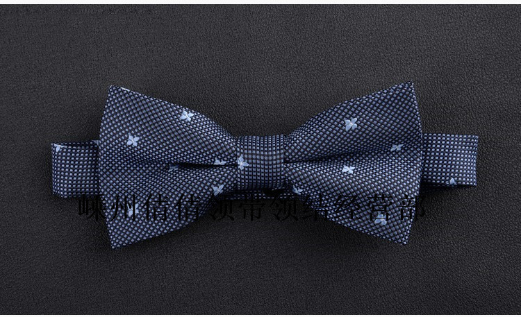 Leptir kravata, dvostruki sloj, karirani uzorak, satenski završetak, 1200 vlakana poliestera, unisex, standardna širina, 12x6