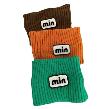 Adītas matu lentes meitenēm - kocku raksts, rudens 2024