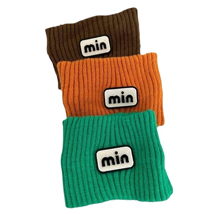 Adītas matu lentes meitenēm - kocku raksts, rudens 2024