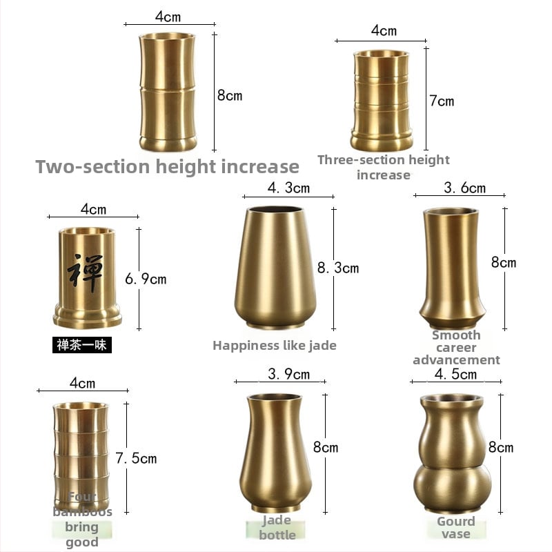 Žalvarinis arbatų ceremonijos priedų rinkinys – šeši ponai, Skandinavijos stilius