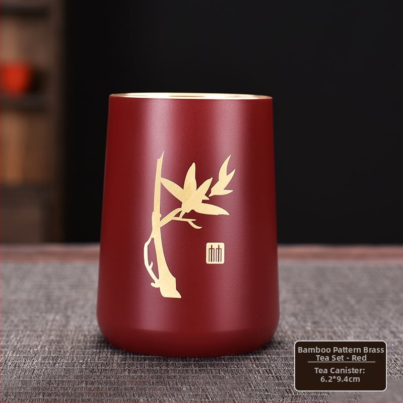 Žalvarinis arbatų ceremonijos priedų rinkinys – šeši ponai, Skandinavijos stilius