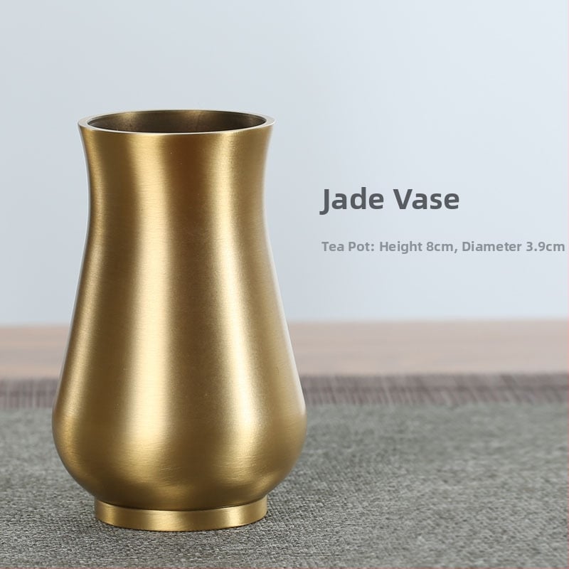 Žalvarinis arbatų ceremonijos priedų rinkinys – šeši ponai, Skandinavijos stilius