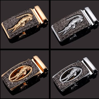 Vyrų diržo sagtis su leopardo galva, automatinė sagtis iš lydinio, visoms sezonoms, leidimas žiema 2020