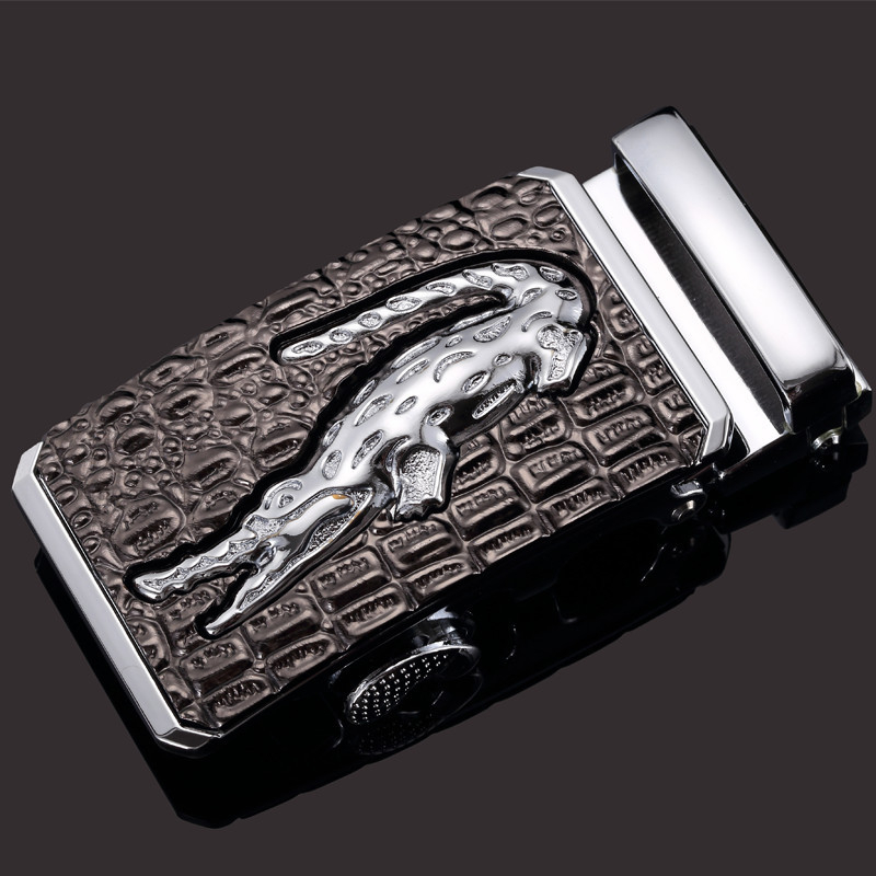 Vyrų diržo sagtis su leopardo galva, automatinė sagtis iš lydinio, visoms sezonoms, leidimas žiema 2020