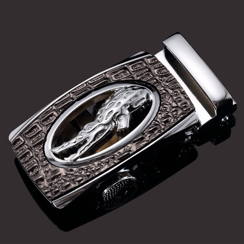 Vyrų diržo sagtis su leopardo galva, automatinė sagtis iš lydinio, visoms sezonoms, leidimas žiema 2020