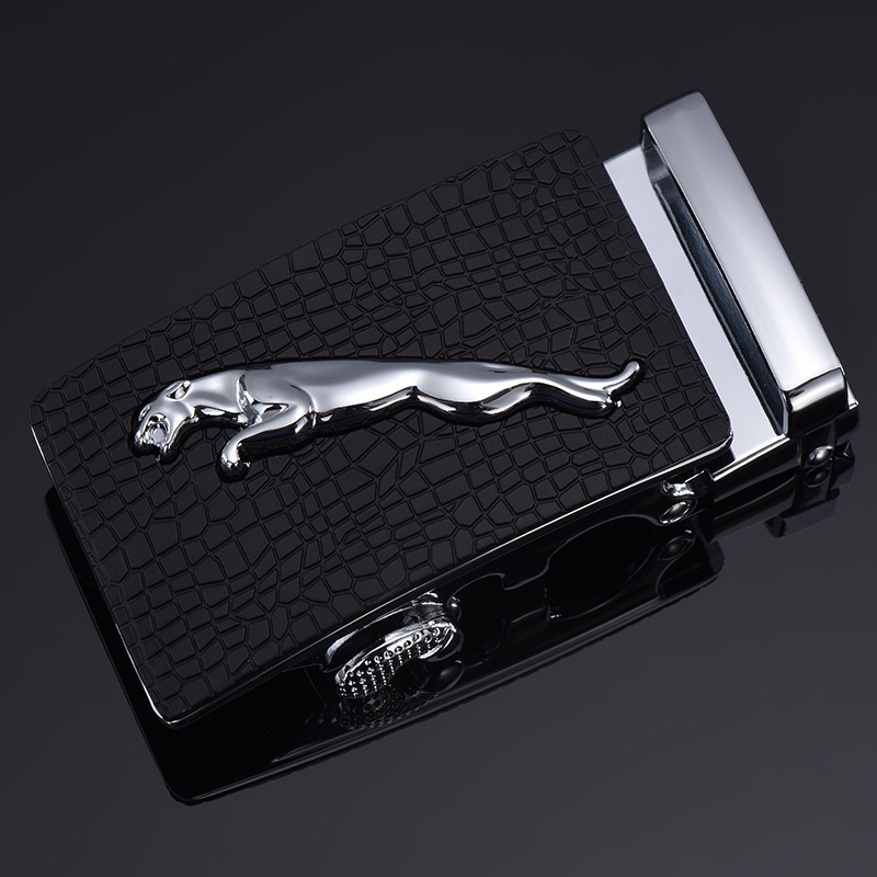 Vyrų diržo sagtis su leopardo galva, automatinė sagtis iš lydinio, visoms sezonoms, leidimas žiema 2020