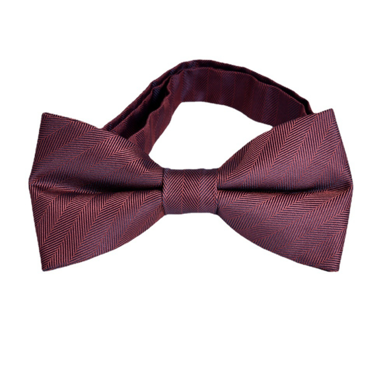 Muški papion, dvostruka jacquard tkanina, ravni vrh, korejski stil, prugasti uzorak (dvostruki jacquard; poliesterska vlakna; prugasti)