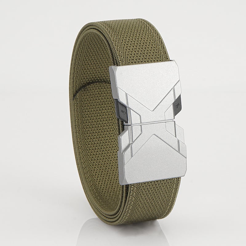 Elastinė taktinė juosta vyrams ir moterims, plotis 2–4 cm, polipropileno ir elastano derinys, sagtis iš lydinio, tinkama lauko sportams ir kariniam mokymui, madingas miesto stilius, vasara 2025