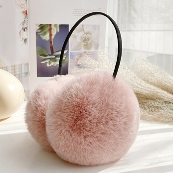 Kõrvakaitsed kunstliku karusnahaga, tagant kinnitatavad, Korea stiil, unisex täiskasvanutele, talve rattasõiduks