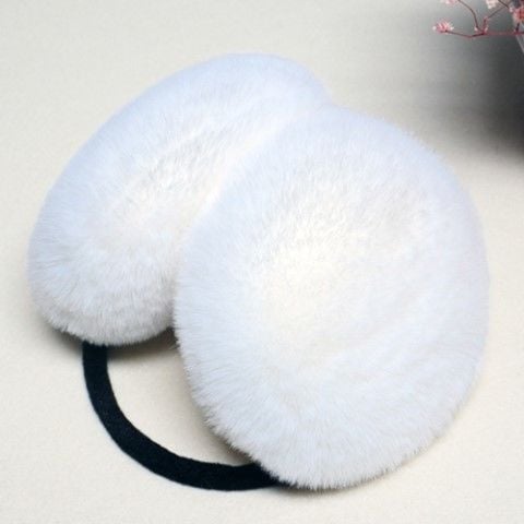 Kõrvakaitsed kunstliku karusnahaga, tagant kinnitatavad, Korea stiil, unisex täiskasvanutele, talve rattasõiduks