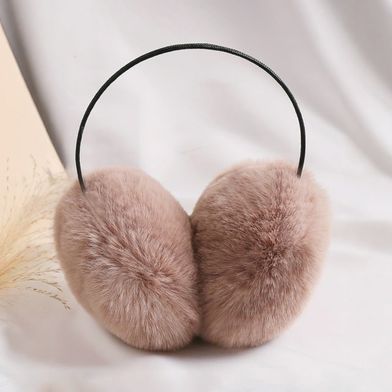 Kõrvakaitsed kunstliku karusnahaga, tagant kinnitatavad, Korea stiil, unisex täiskasvanutele, talve rattasõiduks