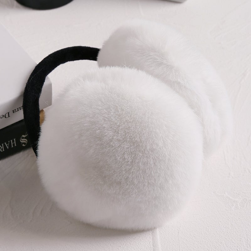 Kõrvakaitsed kunstliku karusnahaga, tagant kinnitatavad, Korea stiil, unisex täiskasvanutele, talve rattasõiduks