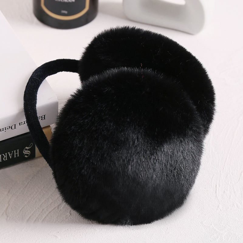 Kõrvakaitsed kunstliku karusnahaga, tagant kinnitatavad, Korea stiil, unisex täiskasvanutele, talve rattasõiduks