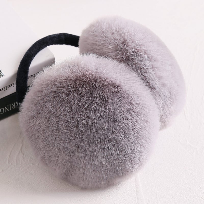 Kõrvakaitsed kunstliku karusnahaga, tagant kinnitatavad, Korea stiil, unisex täiskasvanutele, talve rattasõiduks