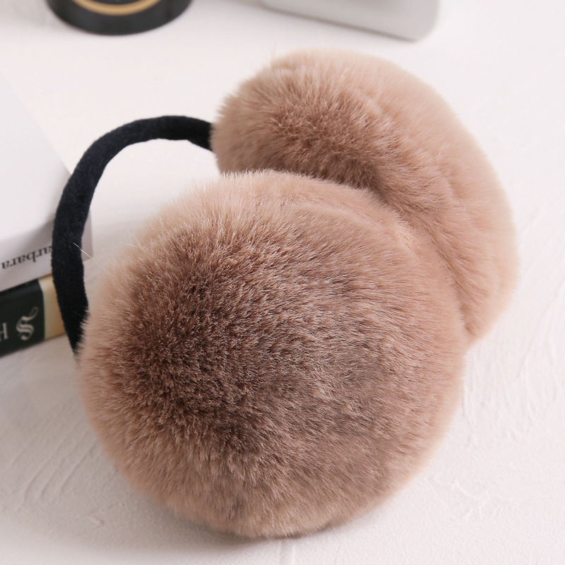 Kõrvakaitsed kunstliku karusnahaga, tagant kinnitatavad, Korea stiil, unisex täiskasvanutele, talve rattasõiduks