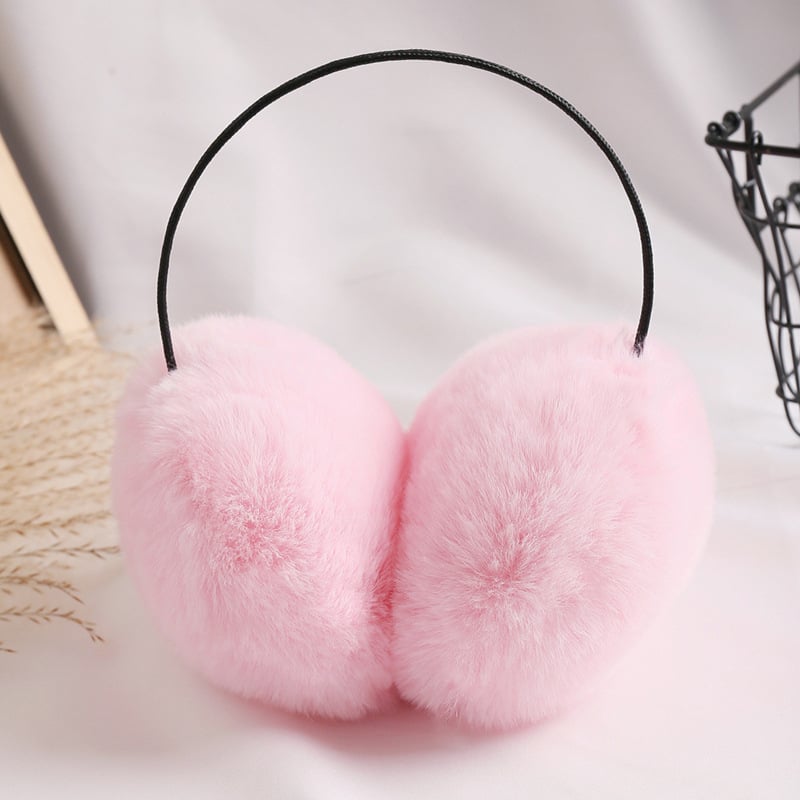 Kõrvakaitsed kunstliku karusnahaga, tagant kinnitatavad, Korea stiil, unisex täiskasvanutele, talve rattasõiduks