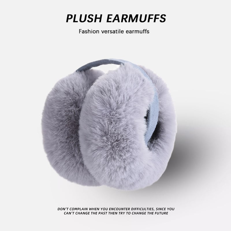 Kõrvakaitsed kunstliku karusnahaga, tagant kinnitatavad, Korea stiil, unisex täiskasvanutele, talve rattasõiduks