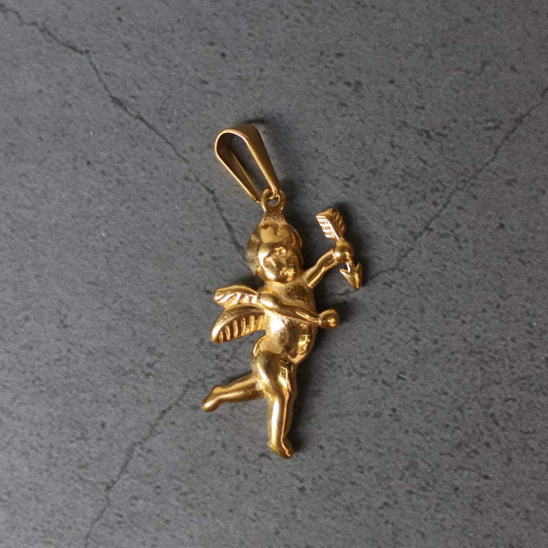 Martha Retro karoliai su pakabuku: Kupidonas, Angelas, Širdis, Kryžius ir Rožė; titano plienas; literatūros ir meno retro stilius