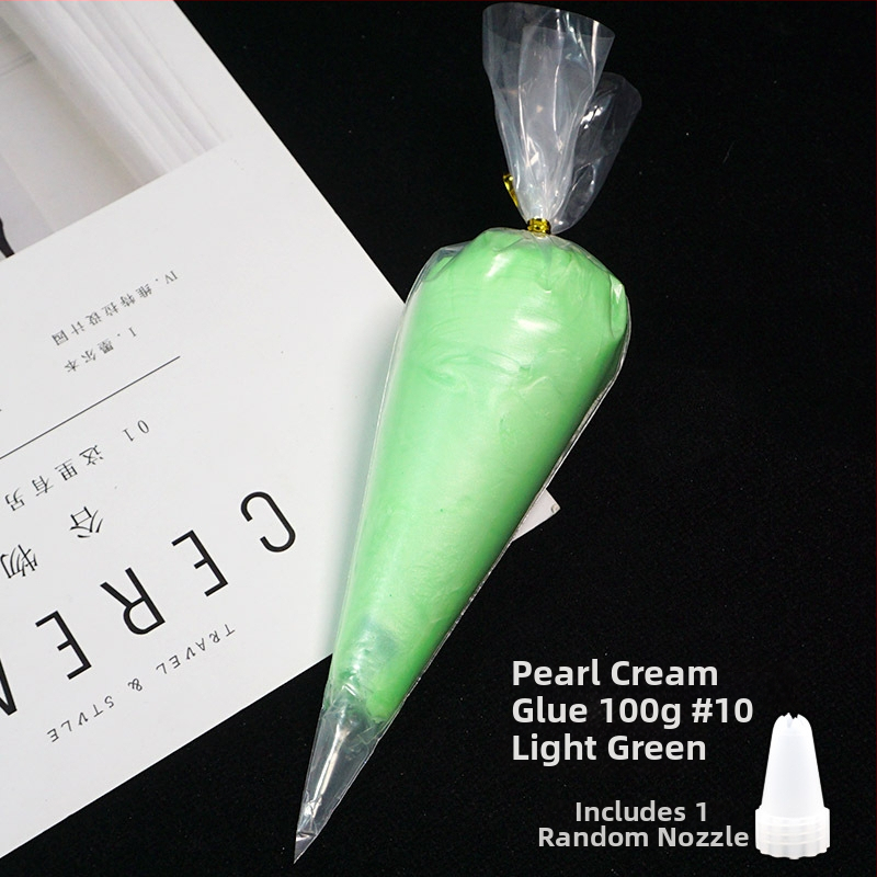 Bicai Gyöngyházas krémragasztó 100 g, víz alapú gyanta, DIY telefonvédők, irodai dobozok és ékszeranyagok számára, 2022 nyara