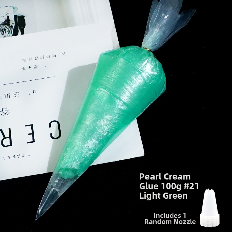 Bicai Gyöngyházas krémragasztó 100 g, víz alapú gyanta, DIY telefonvédők, irodai dobozok és ékszeranyagok számára, 2022 nyara