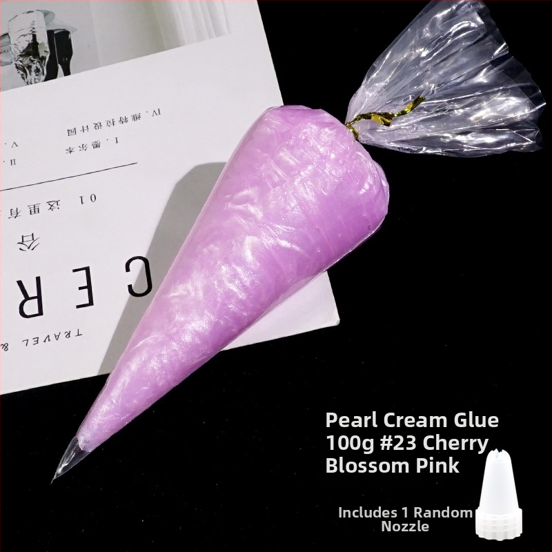 Bicai Gyöngyházas krémragasztó 100 g, víz alapú gyanta, DIY telefonvédők, irodai dobozok és ékszeranyagok számára, 2022 nyara