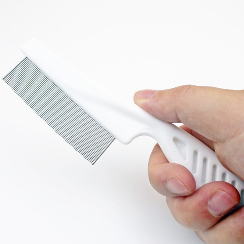 Katem ir šunims skirtas šukavimo įrankis prieš blusas ir utėlių šalinimui, su smuliais dantimis, pašalina laisvus plaukus — After autumn prekės ženklas