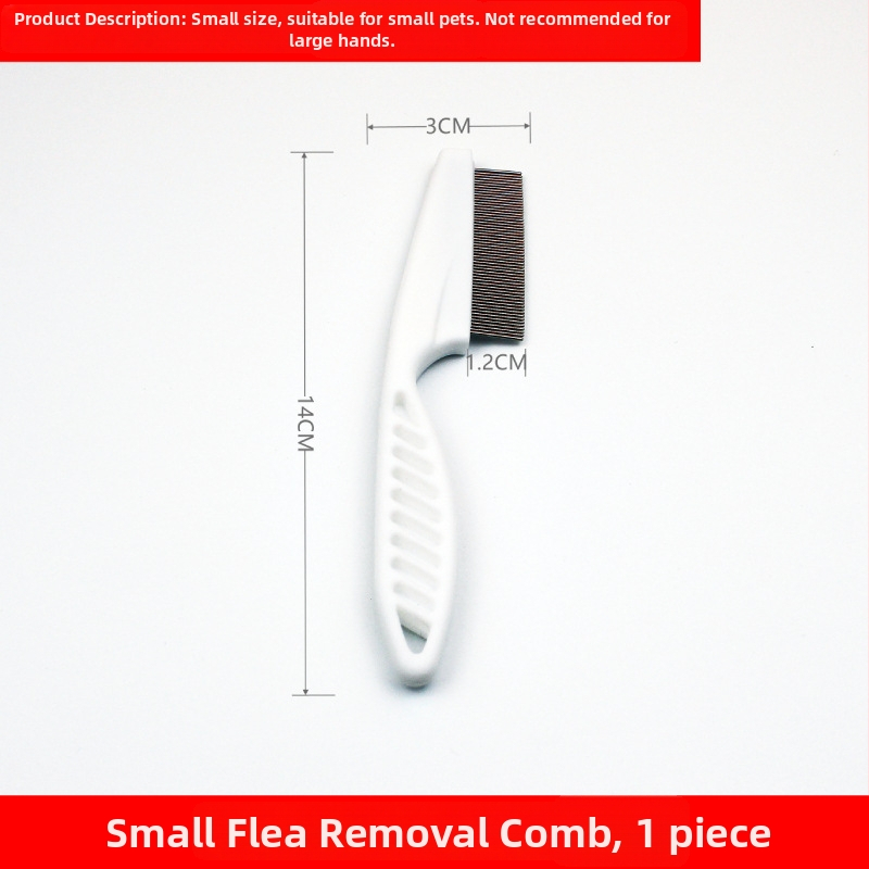 Katem ir šunims skirtas šukavimo įrankis prieš blusas ir utėlių šalinimui, su smuliais dantimis, pašalina laisvus plaukus — After autumn prekės ženklas