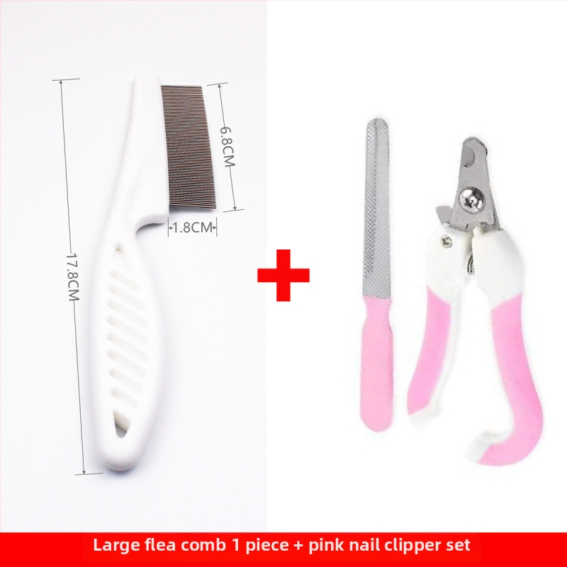 Katem ir šunims skirtas šukavimo įrankis prieš blusas ir utėlių šalinimui, su smuliais dantimis, pašalina laisvus plaukus — After autumn prekės ženklas