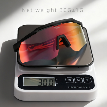 Poliarizuotos dviratininko akiniai S213 – vėjo ir dulkių atsparūs, dienos-nakties dviguba naudojimas, keičiamos lęšiai, suderinami su miope akiniais