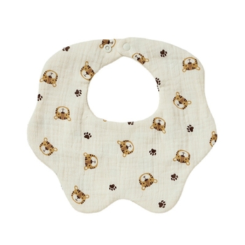 6-slojna gaz bebinski salivarnik, 100% pamuk, upijajući, za novorođenčad, Klasa A