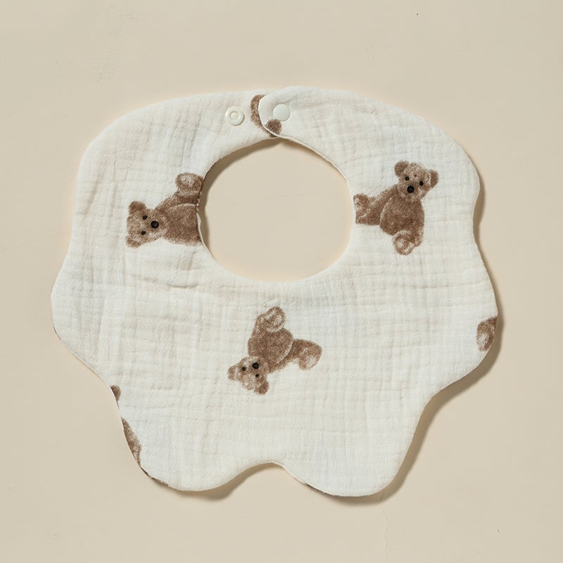 6-slojna gaz bebinski salivarnik, 100% pamuk, upijajući, za novorođenčad, Klasa A