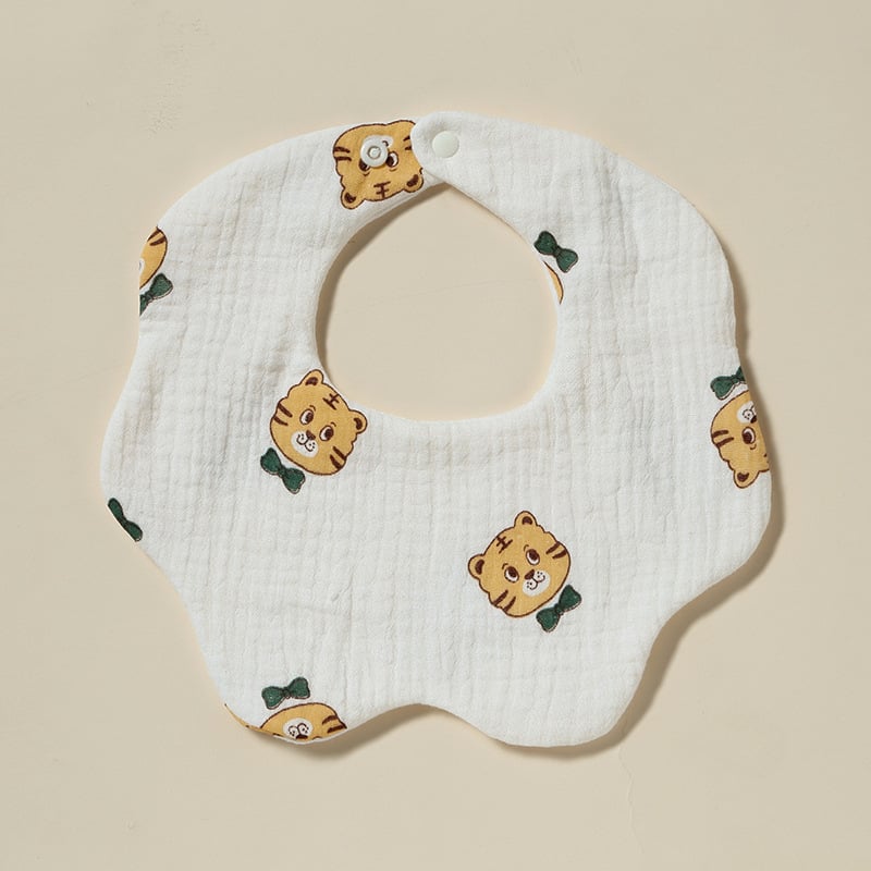 6-slojna gaz bebinski salivarnik, 100% pamuk, upijajući, za novorođenčad, Klasa A