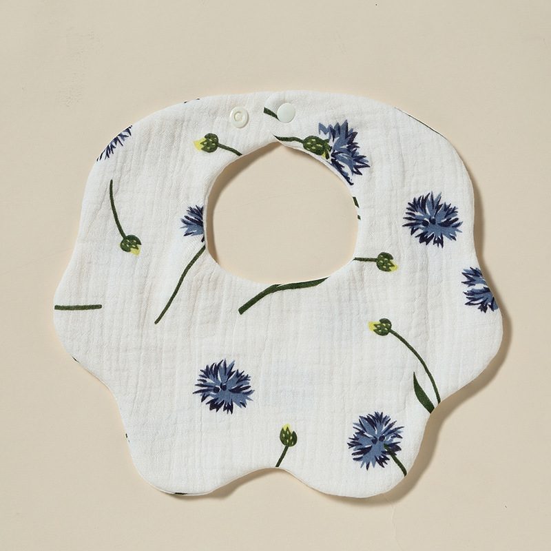 6-slojna gaz bebinski salivarnik, 100% pamuk, upijajući, za novorođenčad, Klasa A