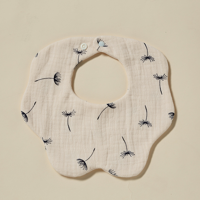 6-slojna gaz bebinski salivarnik, 100% pamuk, upijajući, za novorođenčad, Klasa A