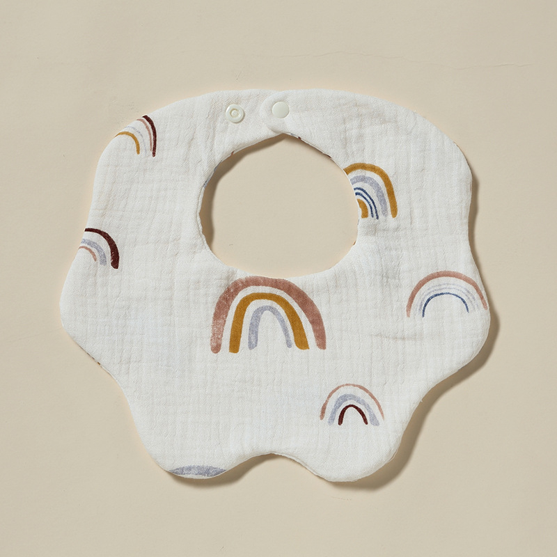 6-slojna gaz bebinski salivarnik, 100% pamuk, upijajući, za novorođenčad, Klasa A