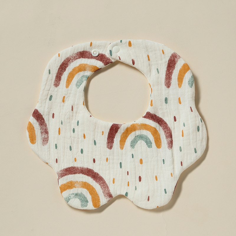 6-slojna gaz bebinski salivarnik, 100% pamuk, upijajući, za novorođenčad, Klasa A