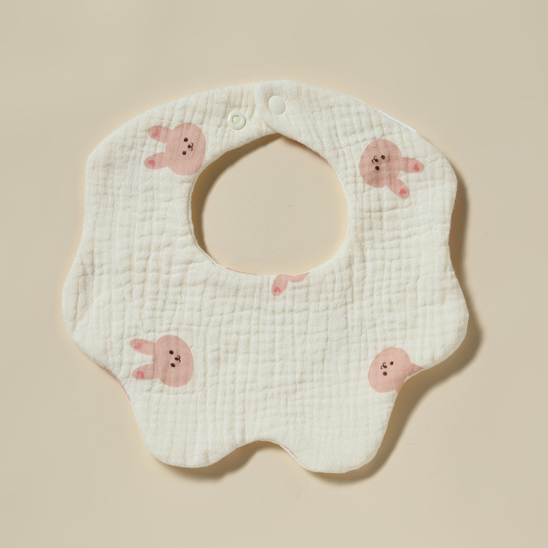 6-slojna gaz bebinski salivarnik, 100% pamuk, upijajući, za novorođenčad, Klasa A