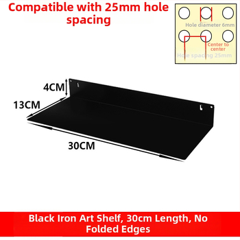 Geležies perforuotos plokštės priedų rinkinys su magnetiniais kabliukais DIY metalinėms saugojimo lentynoms