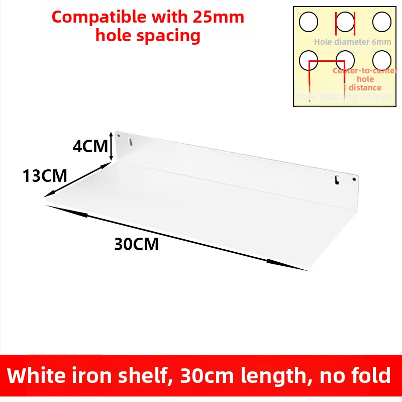 Geležies perforuotos plokštės priedų rinkinys su magnetiniais kabliukais DIY metalinėms saugojimo lentynoms