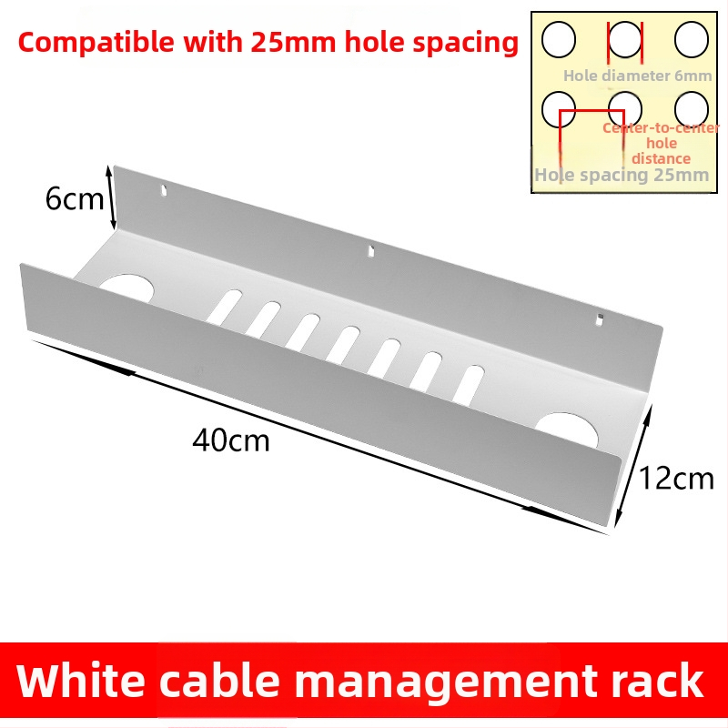 Geležies perforuotos plokštės priedų rinkinys su magnetiniais kabliukais DIY metalinėms saugojimo lentynoms