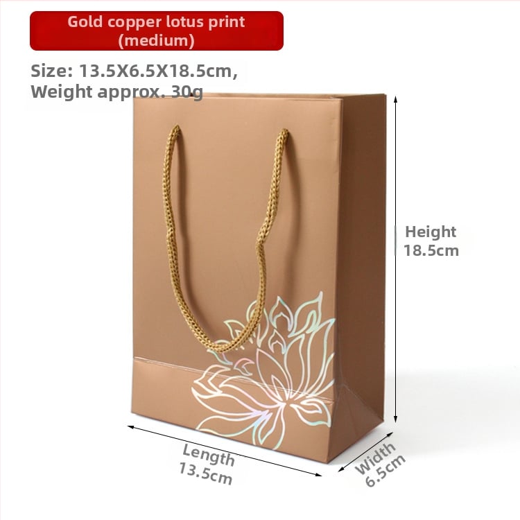 Kožna tote torba za pakiranje nakita, dvobojna otisnuta, prazna