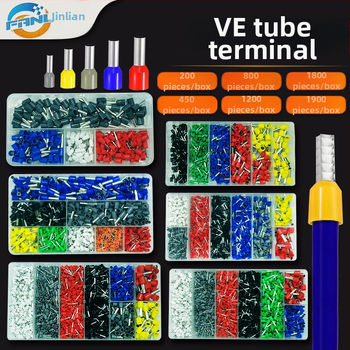 Fanlian VE toru-tüüpi eelisolatsiooni terminalide komplekt, Euroopa stiilis pistikutüüp, külmpressitud vaskühendused, terminalide kastikomplekt
