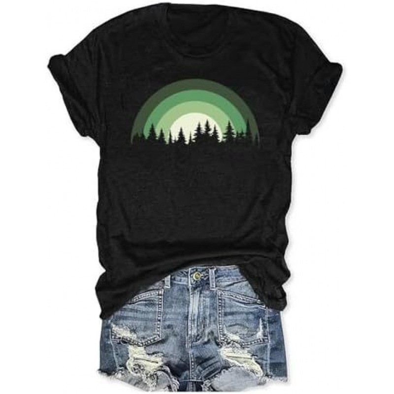 Kokvilnas T-krekls ar īsām piedurknēm un apaļu kaklu, reljefveida tekstūra, stilīgs pilsētas stils