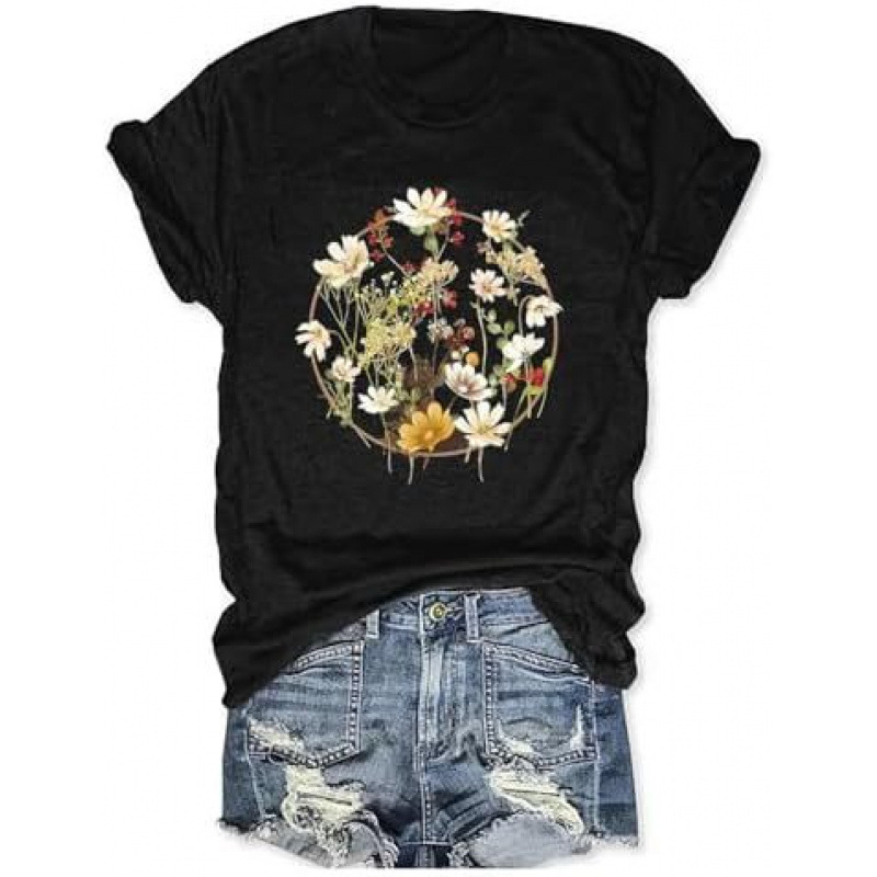 Kokvilnas T-krekls ar īsām piedurknēm un apaļu kaklu, reljefveida tekstūra, stilīgs pilsētas stils