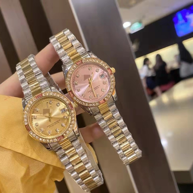 Unisex kvarcinis laikrodis su nerūdijančio plieno riešo juosta, modelis Log, mineralinis stiklas, atsparumas vandeniui 30 m